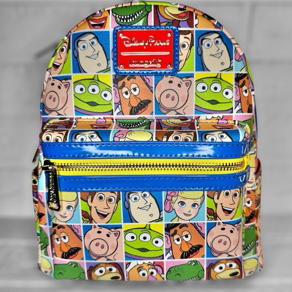 New Disney Loungefly Toy Story Backpack Multicolor